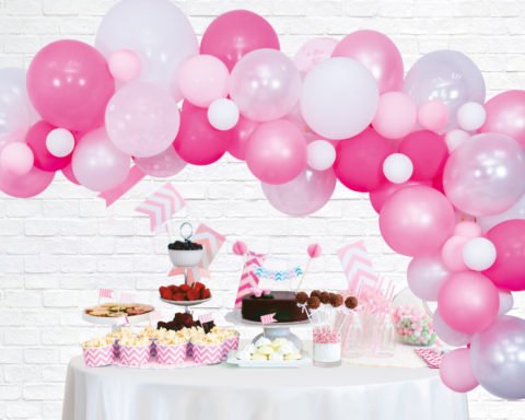 DIY Ballongbue kit - Rosa