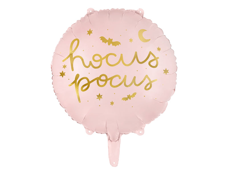 Folieballong - Hocus Pocus, Rosa