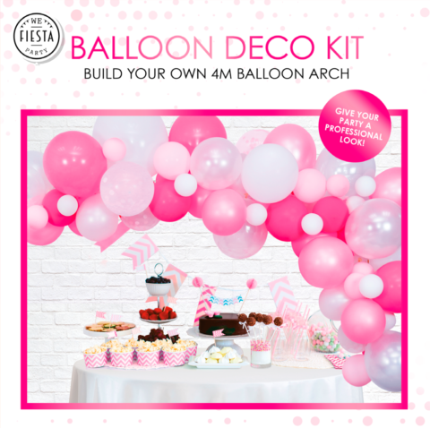 DIY Ballongbue kit - Rosa