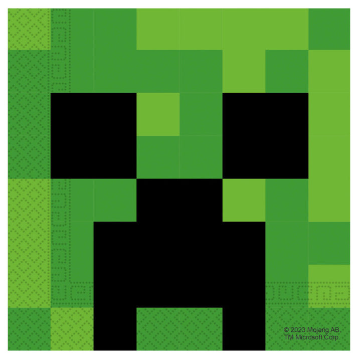 Servietter - Minecraft