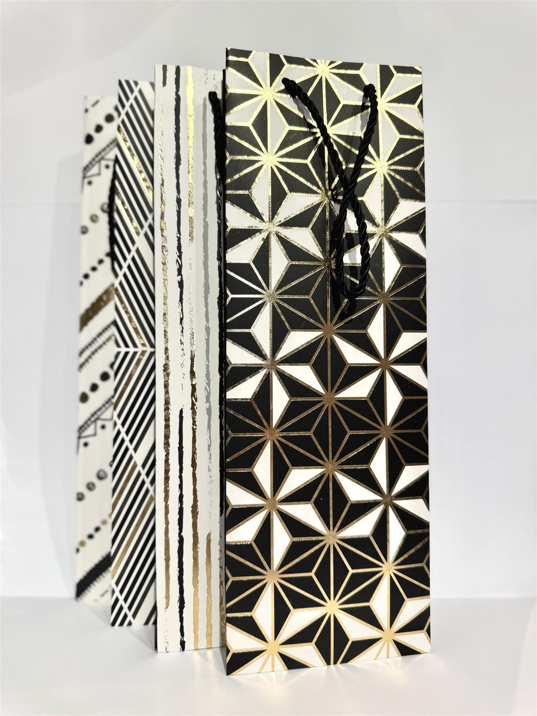 Gavepose 35x12x9 cm - Geometrisk
