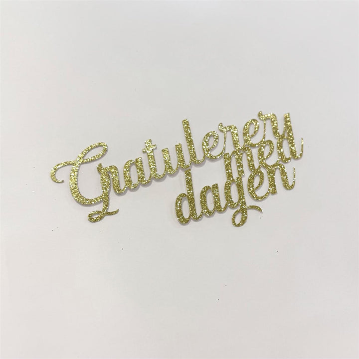 Gratulerer med dagen kakeskilt