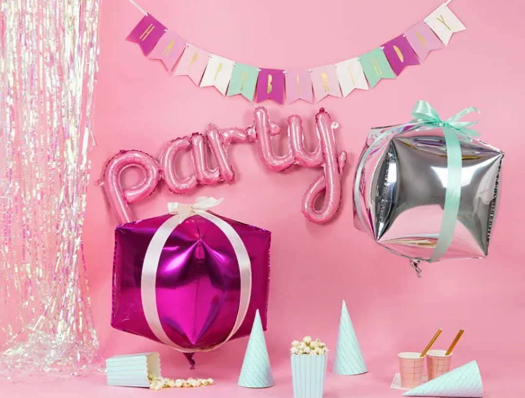 Folieballong - Party, Rosa
