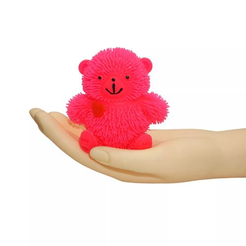 Fluffy skvise bamse med led lys