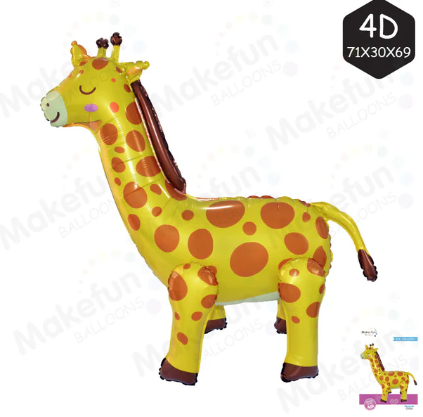 Folieballong - Giraff
