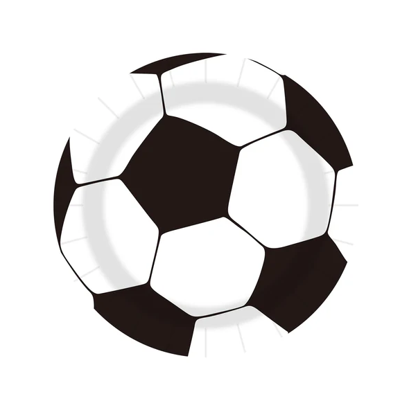 Papptallerken - Fotball, 18 cm