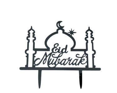 Kaketopp, Eid Mubarak Moskee, Svart