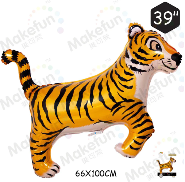 Folieballong - Tiger