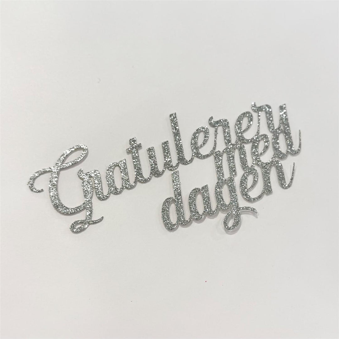 Gratulerer med dagen kakeskilt