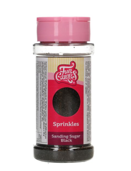 Kakestrøssel - Sanding Sugar Black