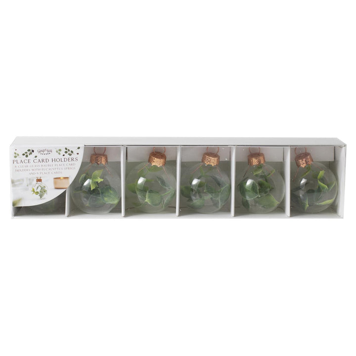 Eukalyptus Kortholder I Glass