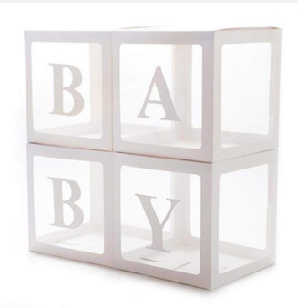 Ballongbokser - Baby, Hvit