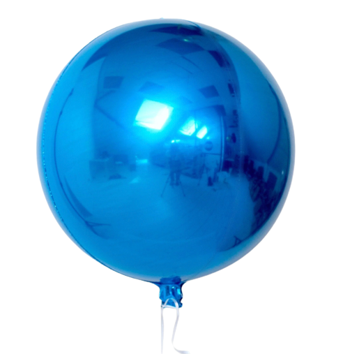 Orbz ballong - Blå, 45 cm