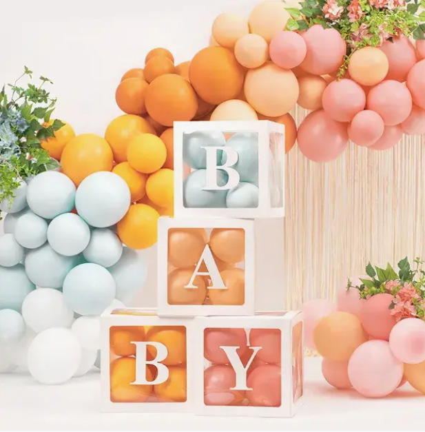 Ballongbokser - Baby, Hvit