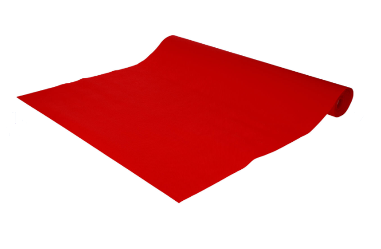 Rød løper - 4,5 x 0,5 m