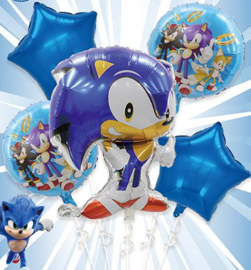 Sonic Folie ballonger sett