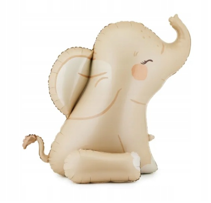Folieballong - Elefant