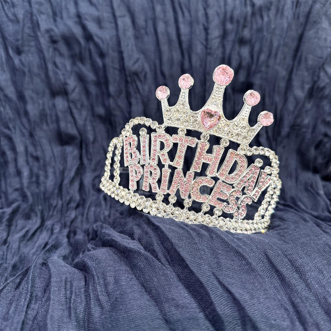 Diamant Tiara - Sølv