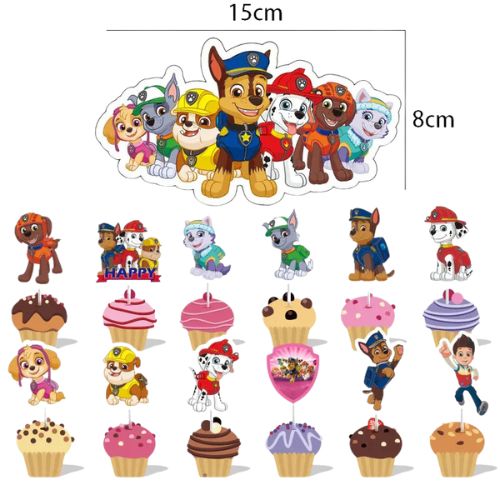 Kakepynt - Paw patrol