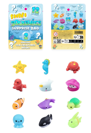 Squishy sealife surprise bag