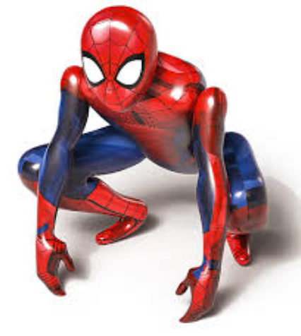 Spiderman - folie ballong