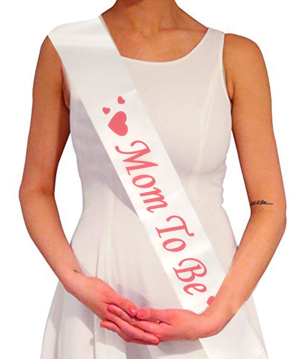 Sash - Mom to be Hvit og gull
