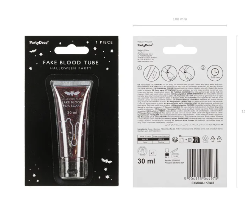 Falsk blod 30 ml