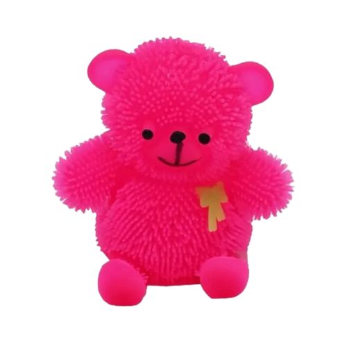 Fluffy skvise bamse med led lys