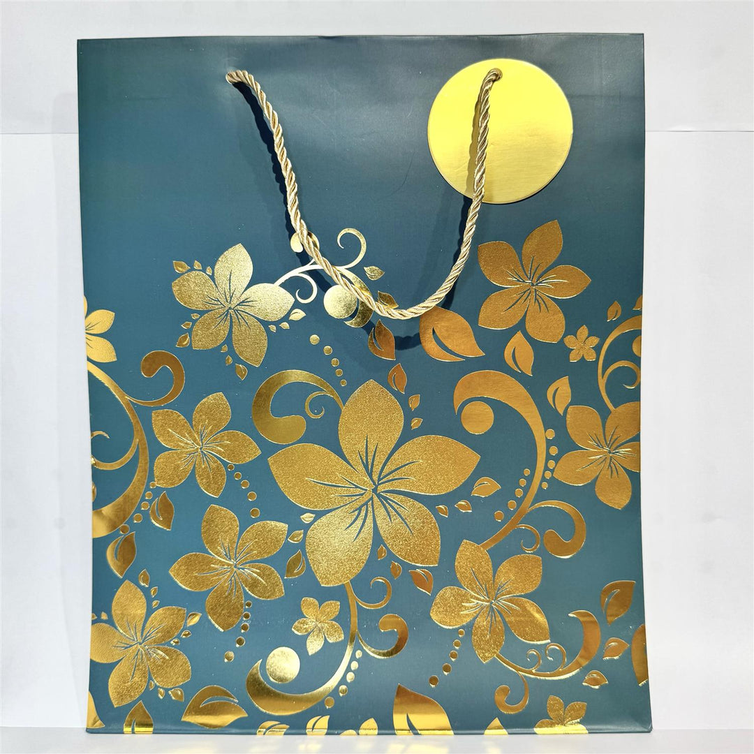 Gavepose 32x26x10 cm - Blomster