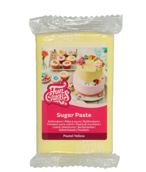 Fondant 250 g - Pastel Yellow