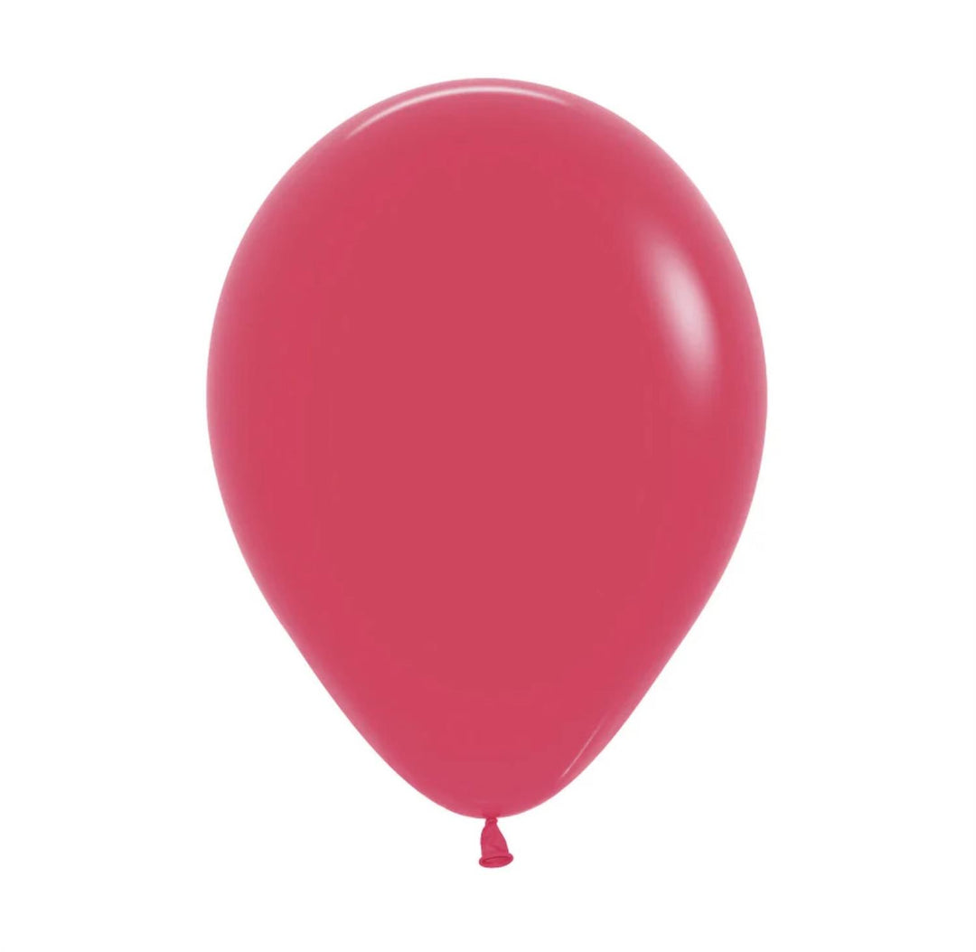 Latexballonger 10 stk - Mørk rosa