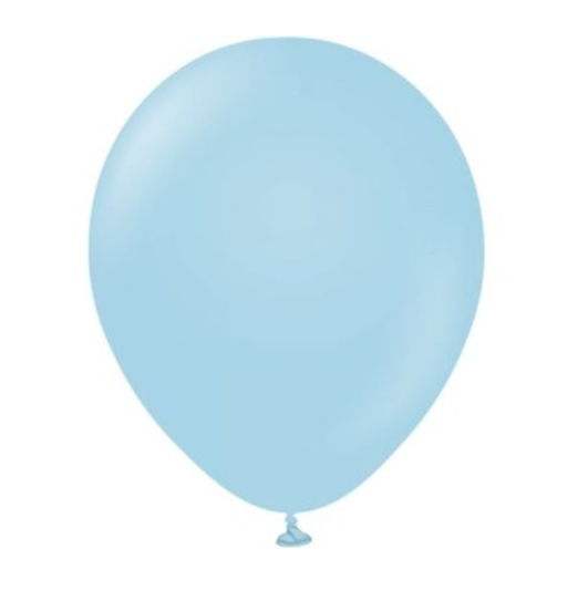 Latex ballong lys blå 10 stk