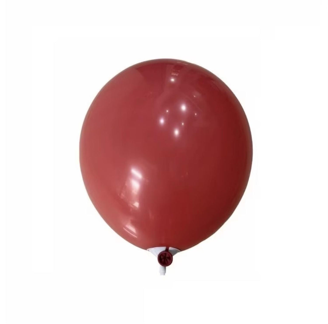 Mini latexballonger - Burgunder