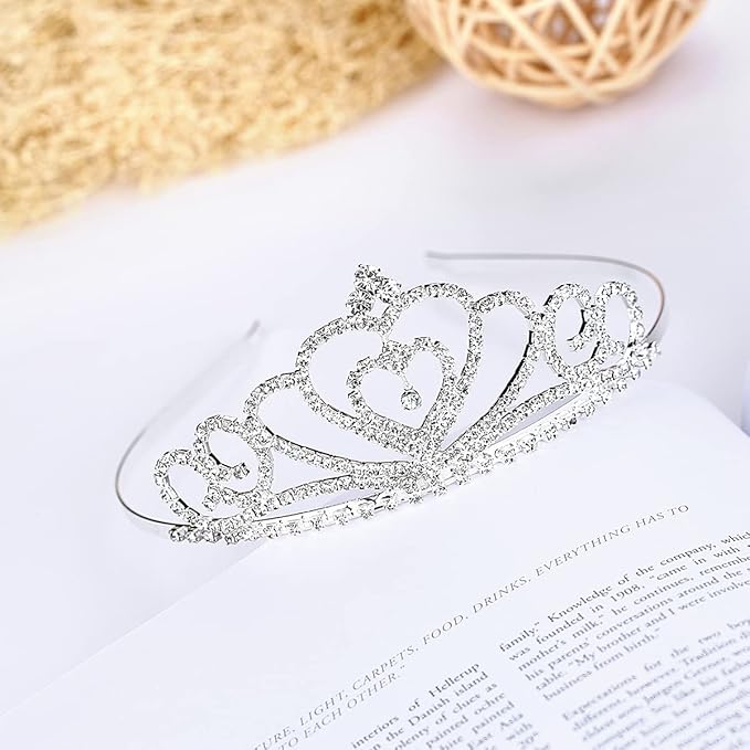 Sølv Diamante Tiara