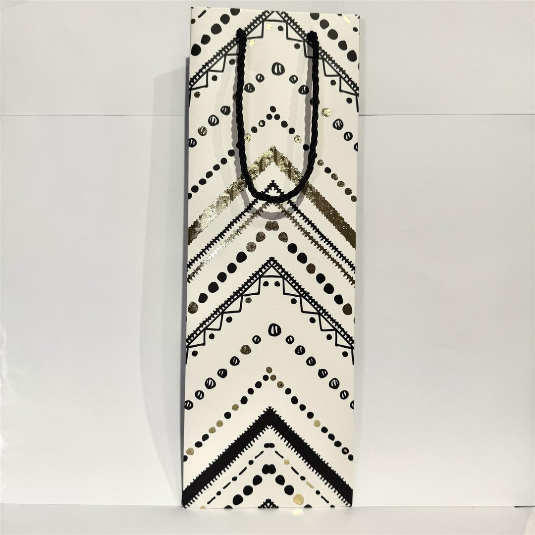 Gavepose 35x12x9 cm - Geometrisk