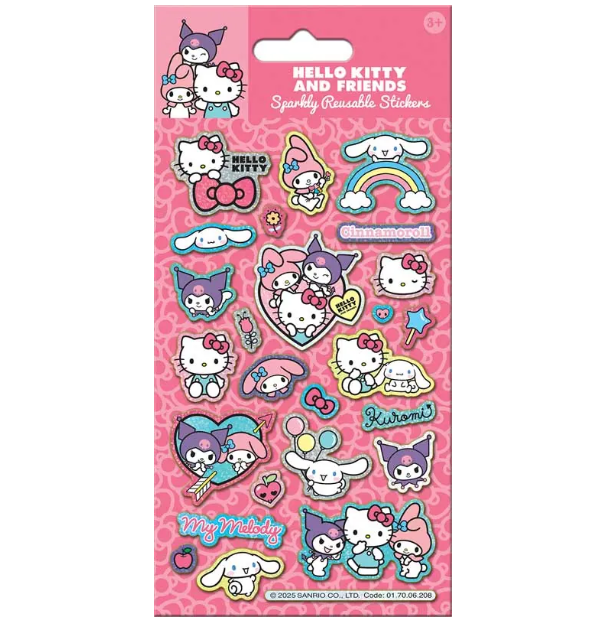 Klistremerker - Hello Kitty and friends