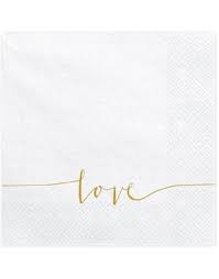 Servietter - Love