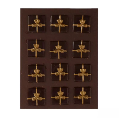 Sjokoladedekor -  Gave