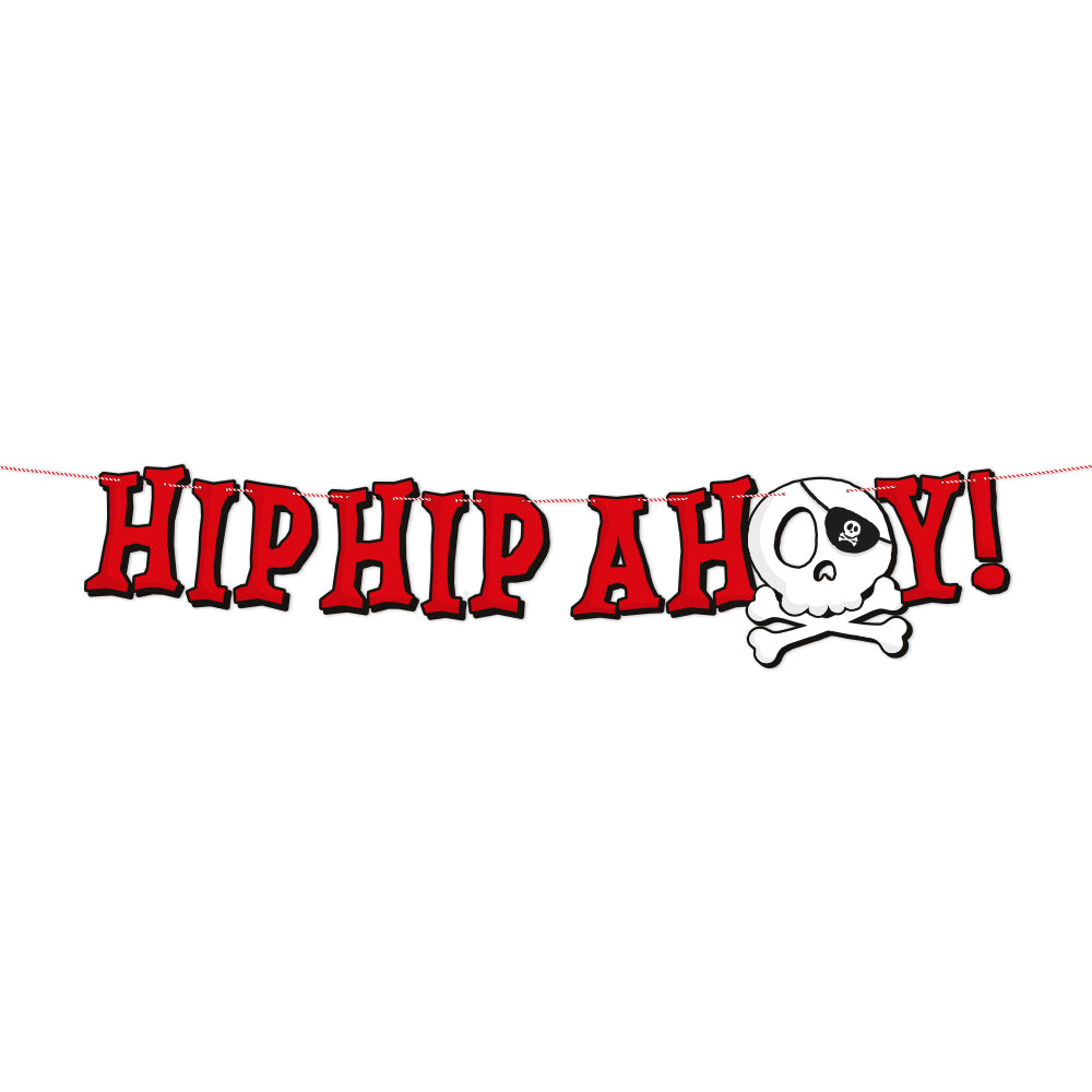 Banner pirat HipHip Ahoy