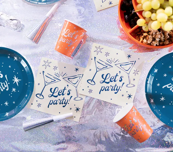 Servietter - Let's party!
