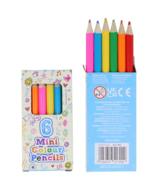 Mini colour pencils