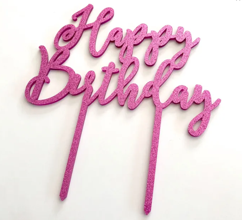 Kaketopper - Happy birthday