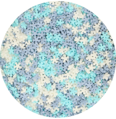 Kakestrøssel - Mini Snowflakes