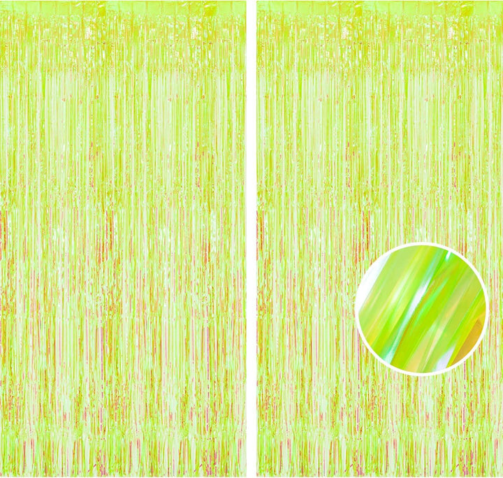 Festgardin, Grønn, 0,9 x 2,5m