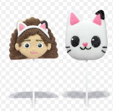 Gabby's dollhouse marshmallow lollipop