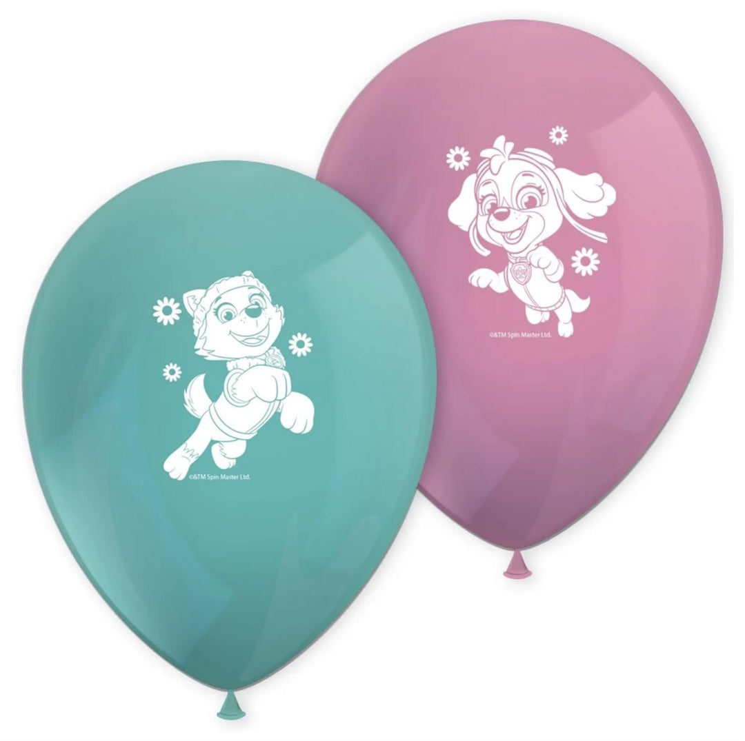 8 Paw patrol LATEX BALLONGER
