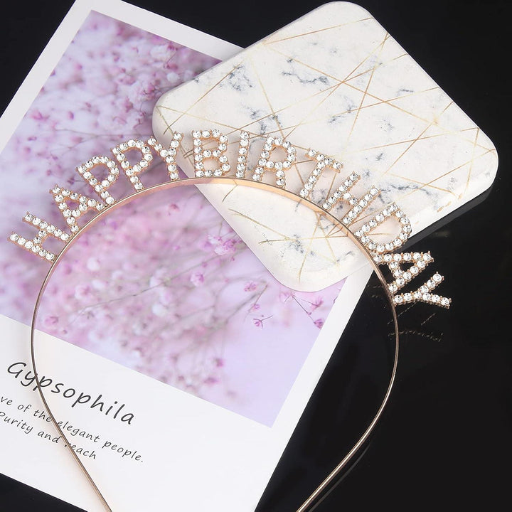 Bursdags tiara Rosagull