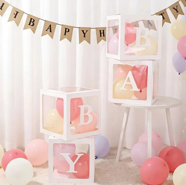 Ballongbokser - Baby, Hvit