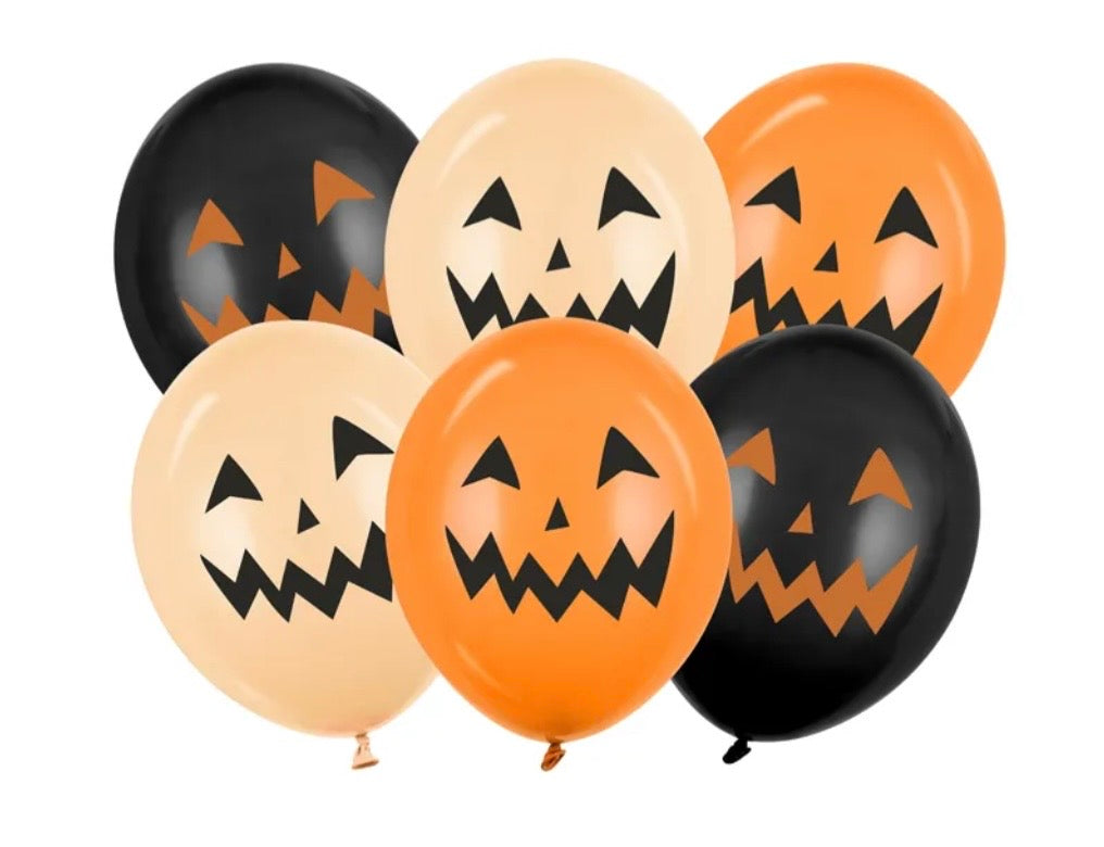 Latex ballonger - 6 stk