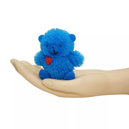 Fluffy skvise bamse med led lys